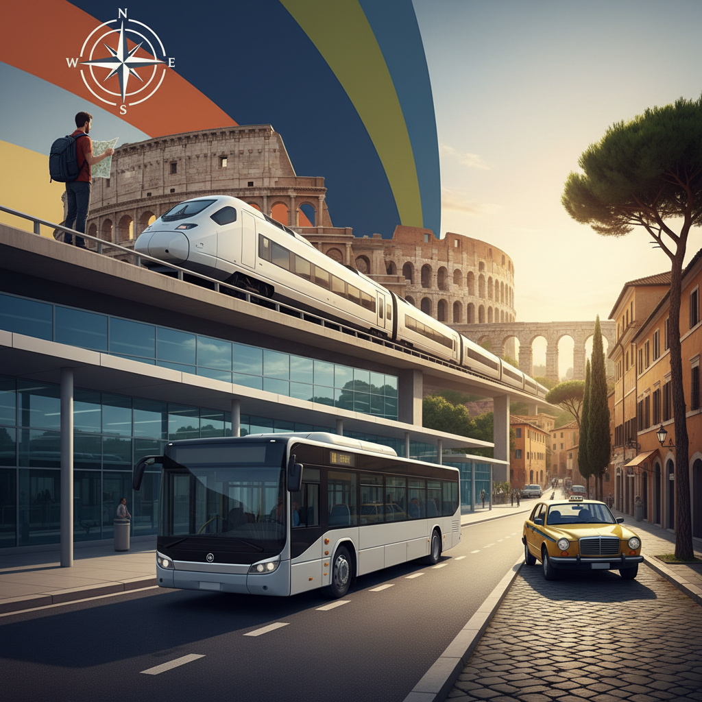 Guia Essencial Transporte Aeroportos Roma Fiumicino Ciampino