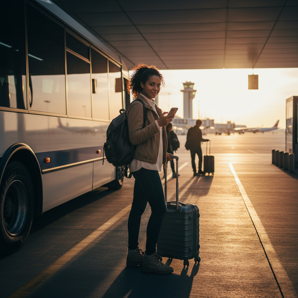 Dicas Cruciais para Mulheres Viajantes Solo ao Usar Transportes de Aeroporto