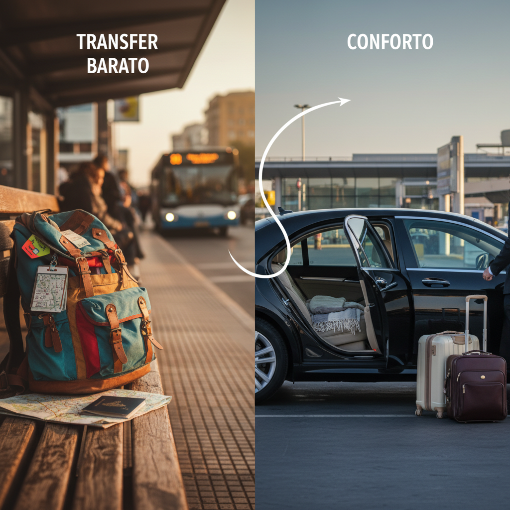 Transfer Barato ou Conforto? Como Escolher a Melhor Opção para o Seu Bolso e Sua Viagem