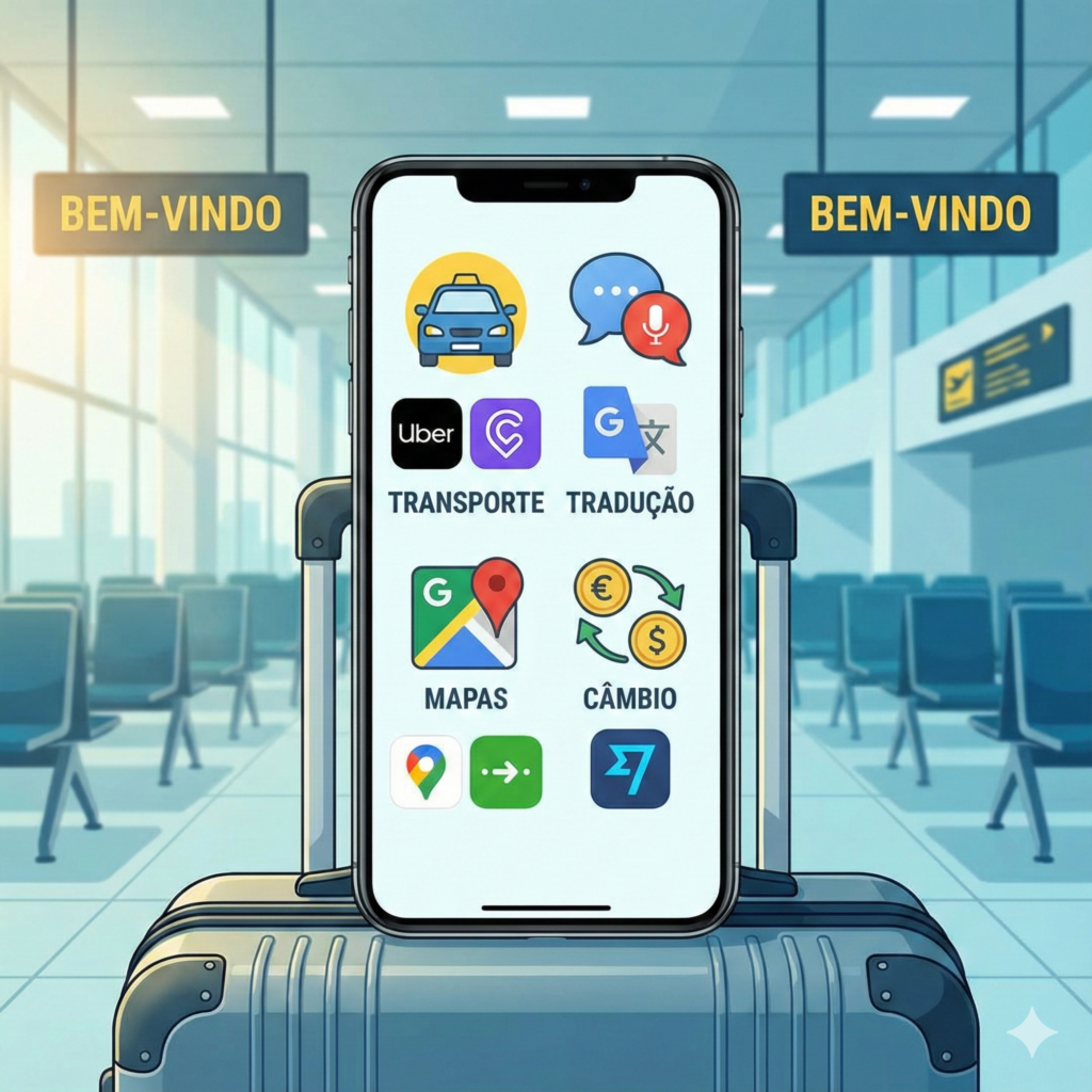 Apps Indispensáveis para Viagens: Transporte, Tradução, Mapas e Câmbio