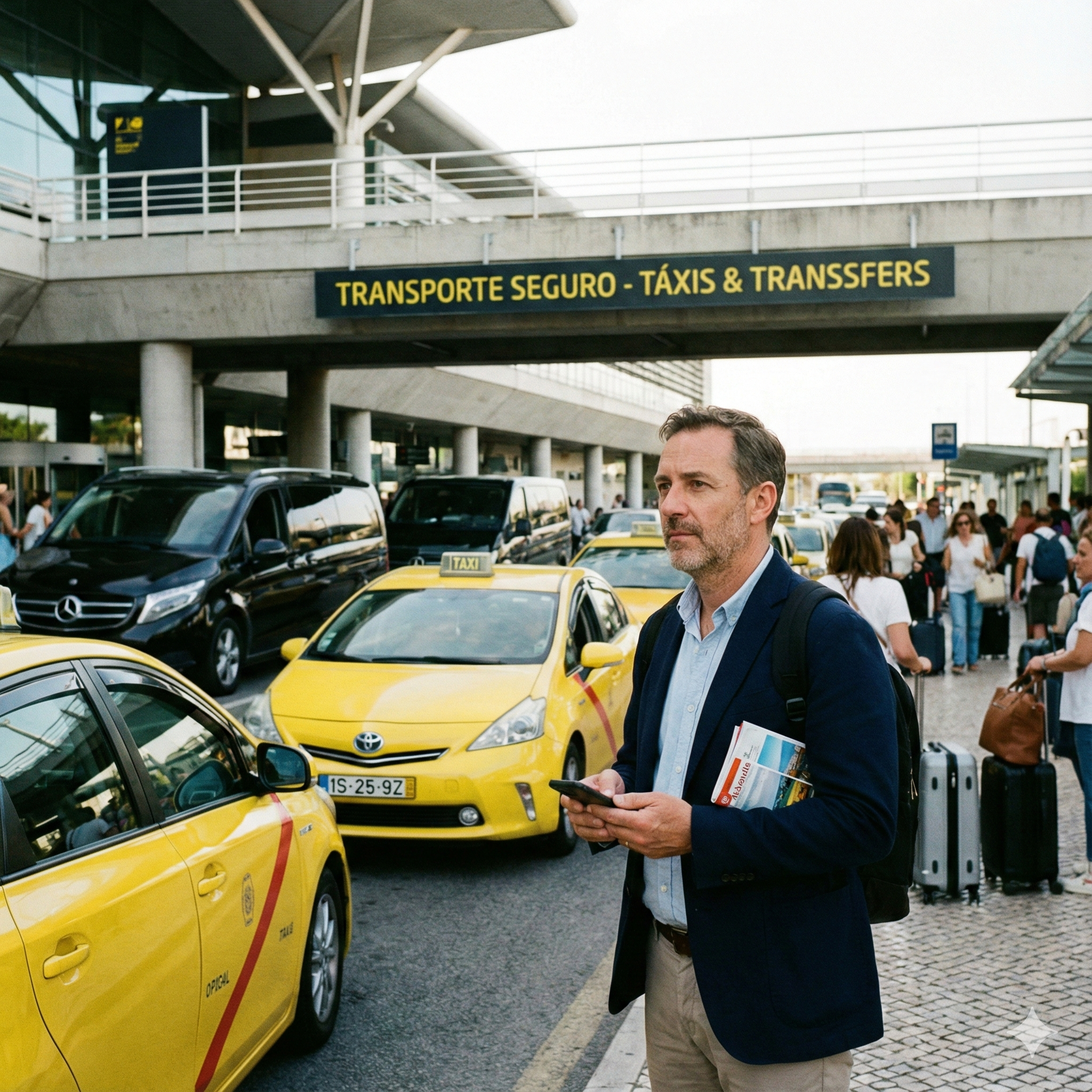 Dicas de Segurança em Taxis e Transfers Aeroportuários