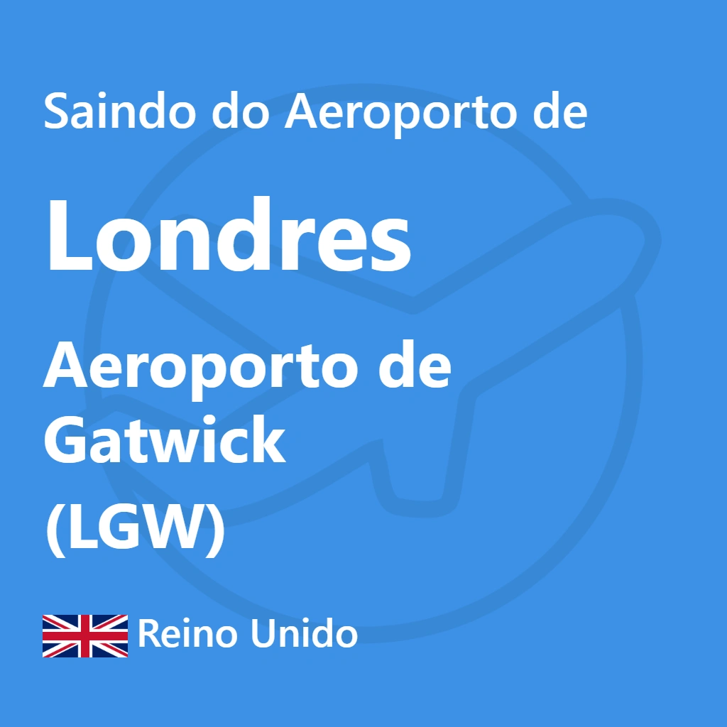 Descubra as maneiras mais eficientes e econômicas de sair do Aeroporto de Londres Gatwick e chegar ao centro da capital inglesa.