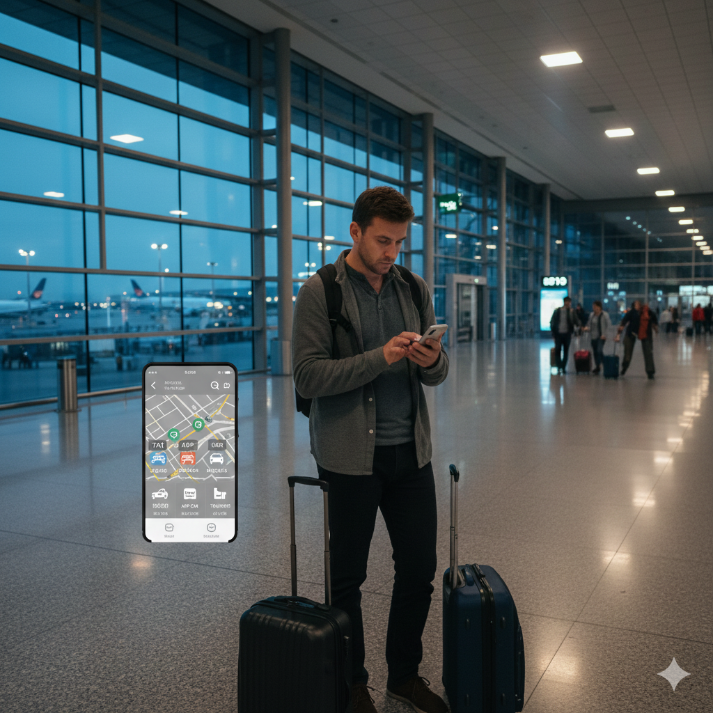 Aterrisou de madrugada e não sabe como chegar ao seu destino com segurança e praticidade? Nosso guia completo desvenda os segredos para encontrar o melhor transporte em aeroportos pelo mundo, a qualquer hora!