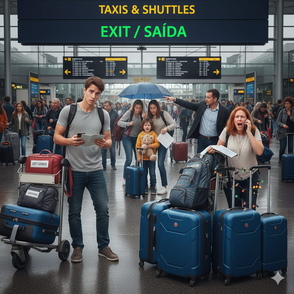 Descubra os erros comuns que os viajantes cometem ao sair de aeroportos e como você pode evitá-los para uma experiência de viagem mais tranquila.