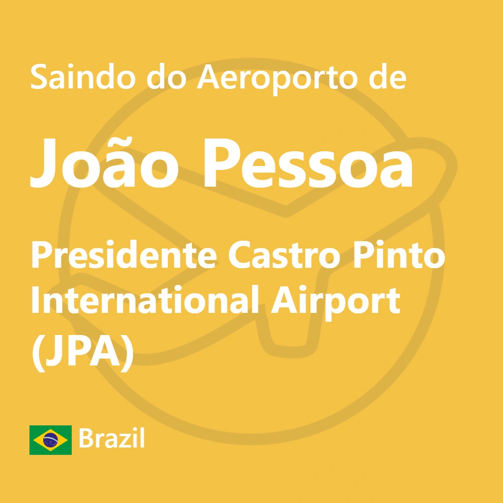 Descubra como sair do Aeroporto de João Pessoa (JPA) com facilidade, explorando as melhores opções de transporte na região.