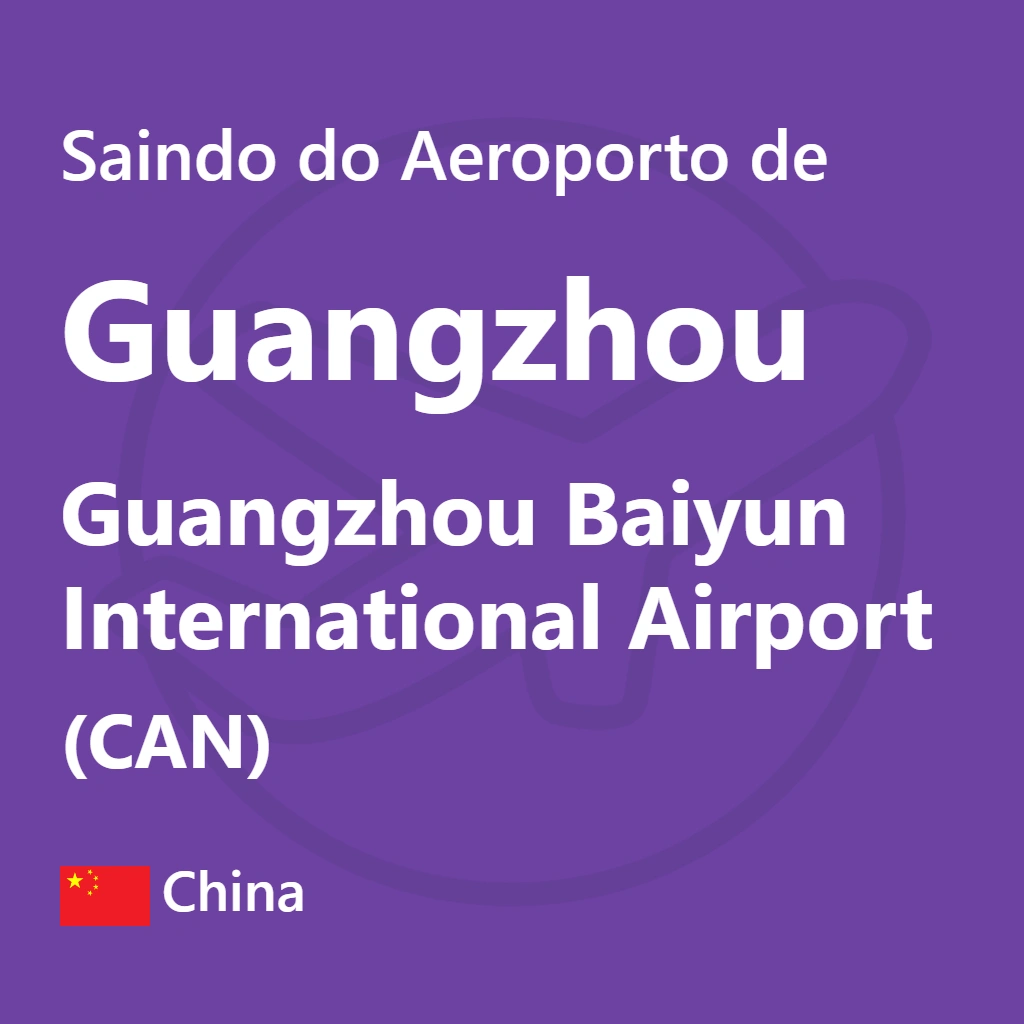 Descubra as melhores opções de transporte para sair do Aeroporto de Guangzhou e chegar ao coração da cidade com facilidade!