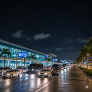 Descubra como sair do Aeroporto de Cancún à noite ou de madrugada com segurança e conforto, aproveitando as melhores opções de transporte.