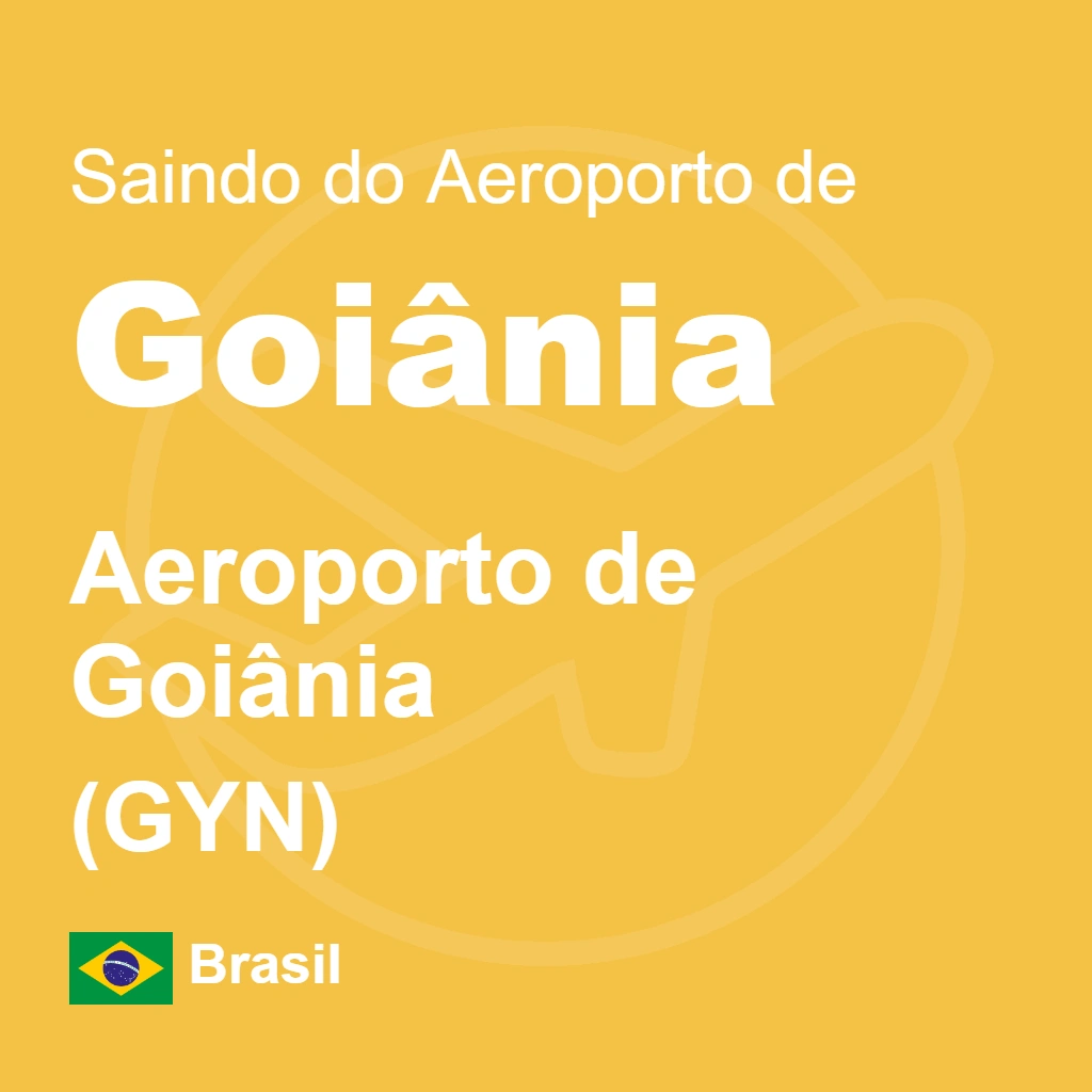 Descubra as melhores opções de transporte para sair do Aeroporto de Goiânia (GYN) e chegar ao centro da cidade de forma rápida e prática.