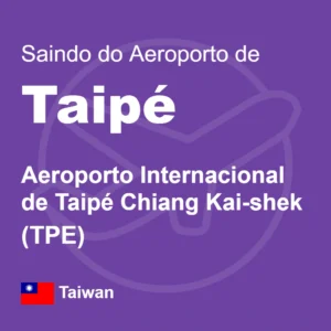 Garanta uma chegada tranquila e sem preocupações! Descubra as melhores e mais econômicas opções de transporte para sair do Aeroporto TPE e explorar Taipei, com dicas essenciais para viajantes brasileiros.