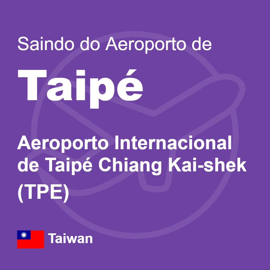 Garanta uma chegada tranquila e sem preocupações! Descubra as melhores e mais econômicas opções de transporte para sair do Aeroporto TPE e explorar Taipei, com dicas essenciais para viajantes brasileiros.