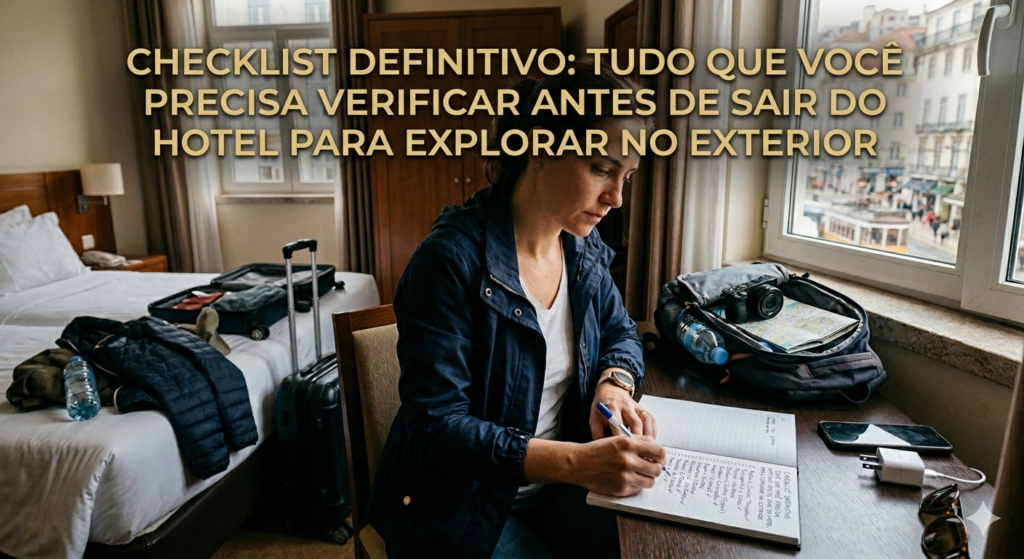 Image for Checklist Definitivo: Tudo que Você Precisa Verificar Antes de Sair do Hotel para Explorar no Exterior