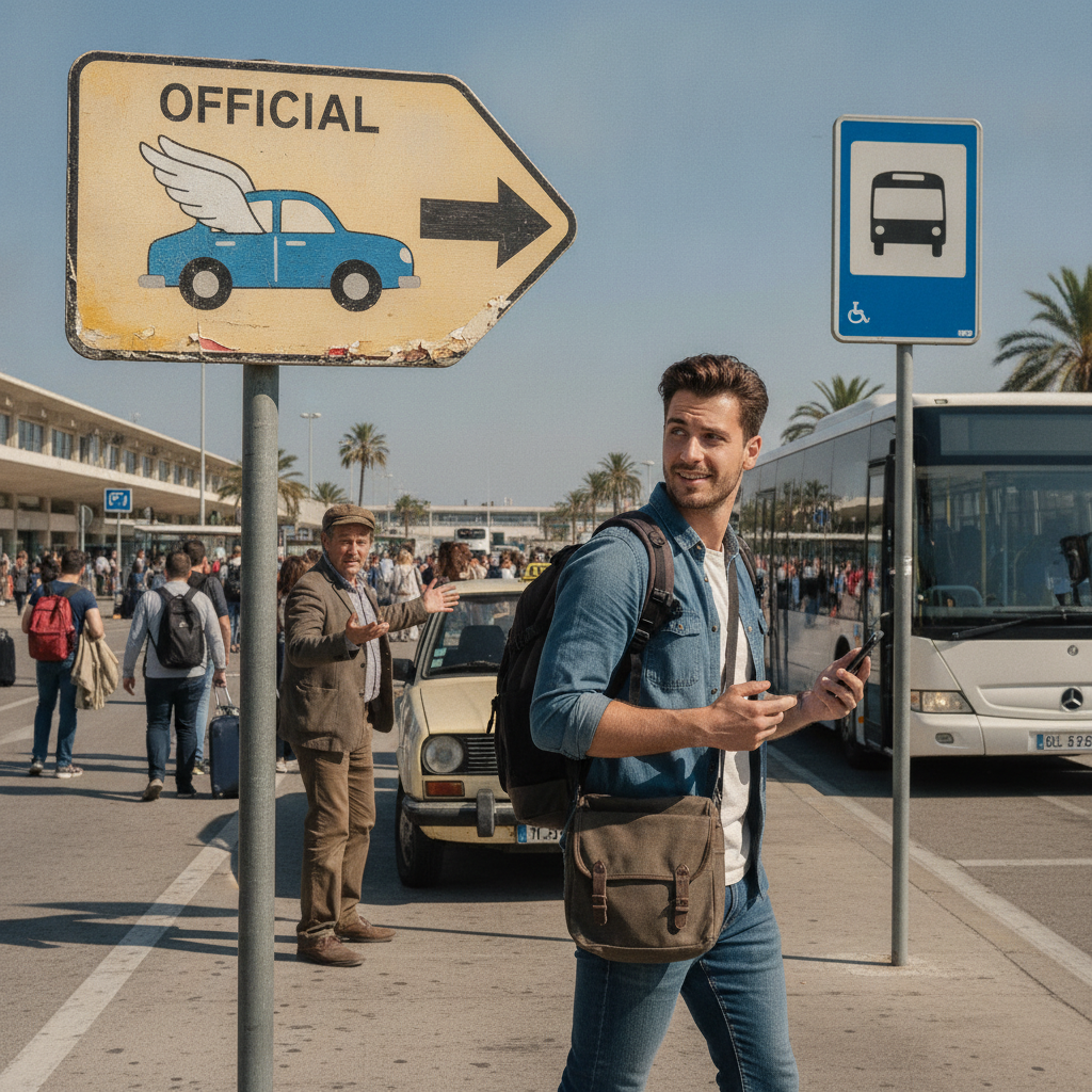 Image for Como Evitar Golpes Turísticos Comuns Fora do Aeroporto: Um Guia Essencial para Viajantes Inteligentes