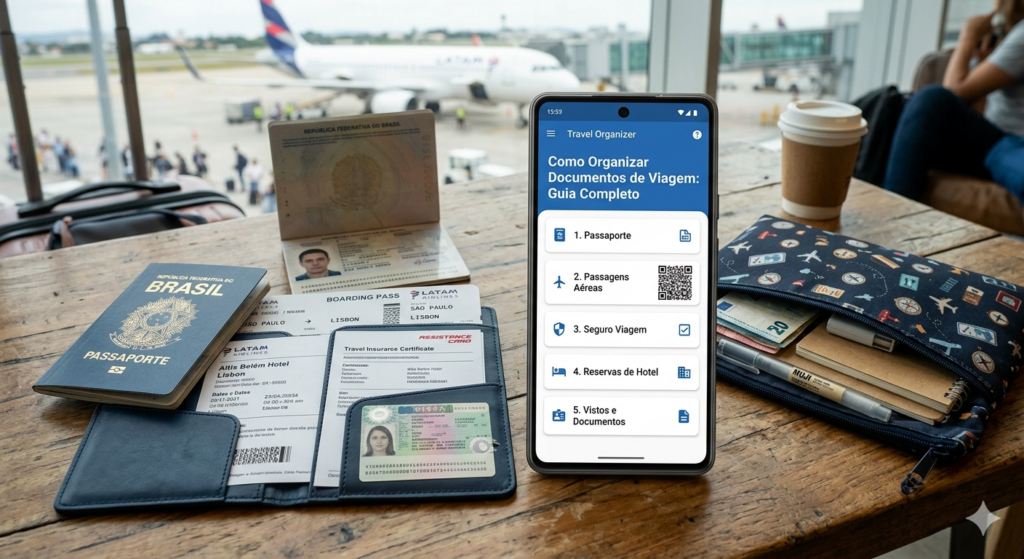 Image for Como Organizar Documentos de Viagem: Guia Completo para Celular e Papel