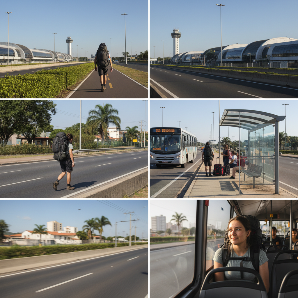 Guia detalhado para sair do Aeroporto Internacional de Guarulhos (GRU) de Graça