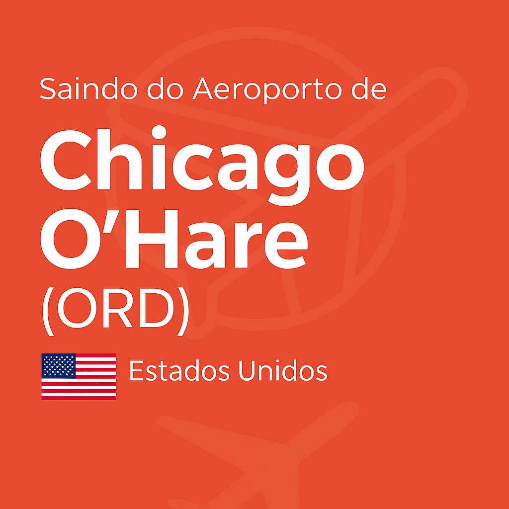 Image for Guia Completo: Como Sair do Aeroporto de Chicago O’Hare (ORD) para o Centro