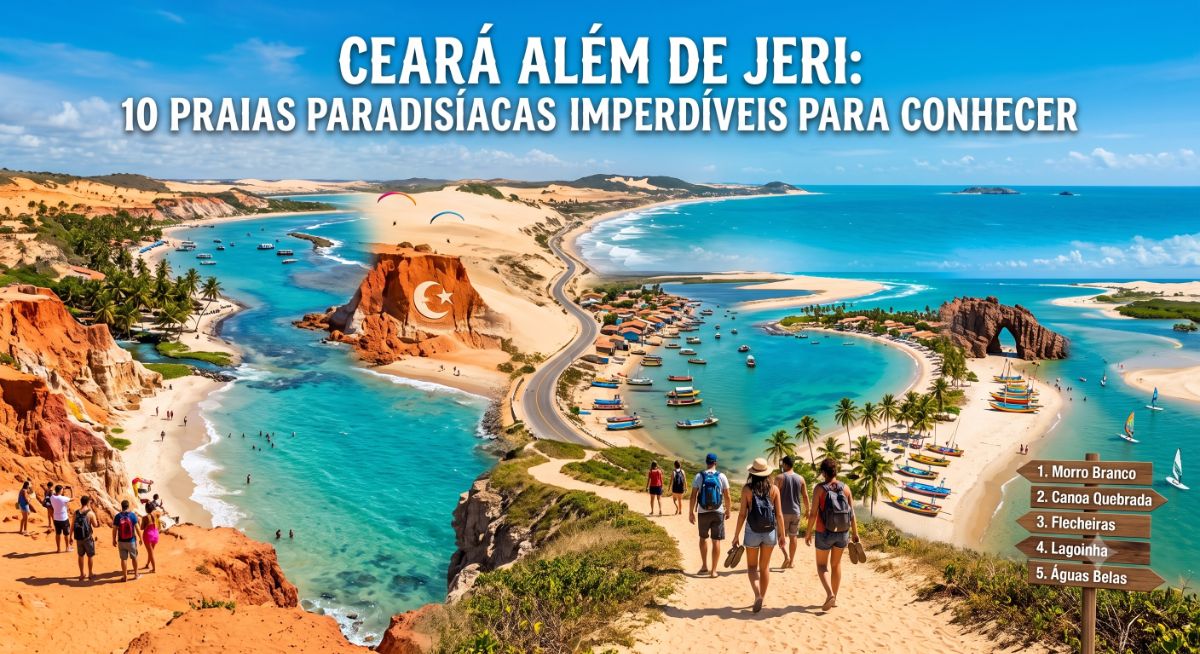 Image for Ceará Além de Jeri: 10 Praias Paradisíacas Imperdíveis para Conhecer