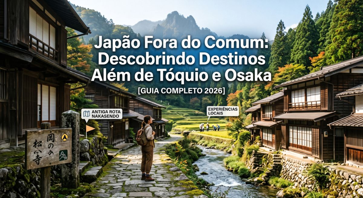 Image for Japão Fora do Comum: Descobrindo Destinos Além de Tóquio e Osaka