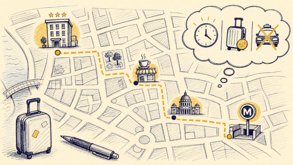 Planejando sua viagem? Aprenda a escolher hotel perto do metrô sem cair em pegadinhas de localização e saiba como se locomover em cidades grandes em 2026.