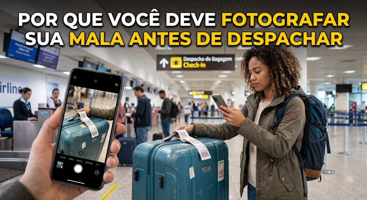 Fotografar Sua Mala Antes de Despachar
